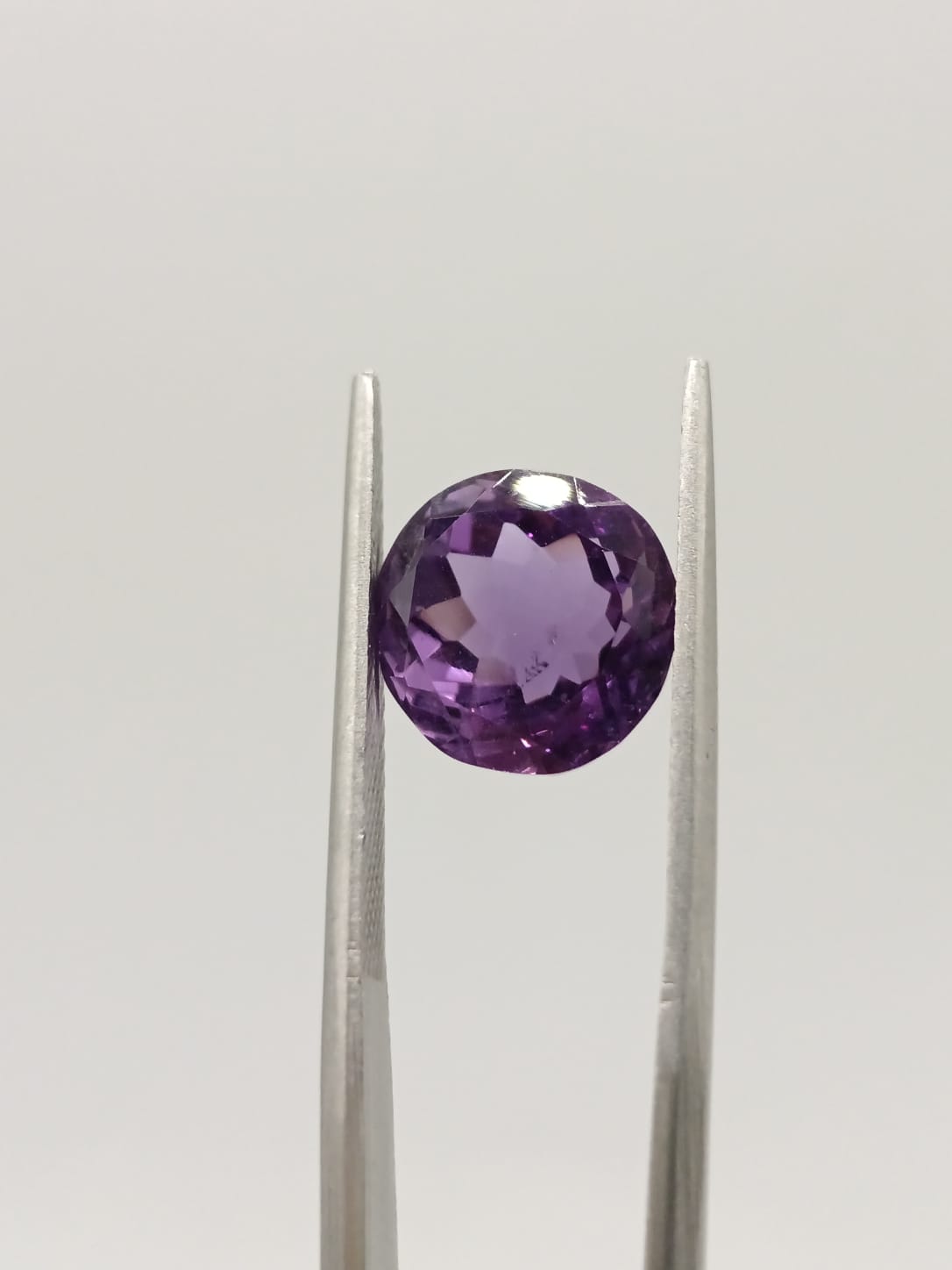 Amatista circular de 5.09ct