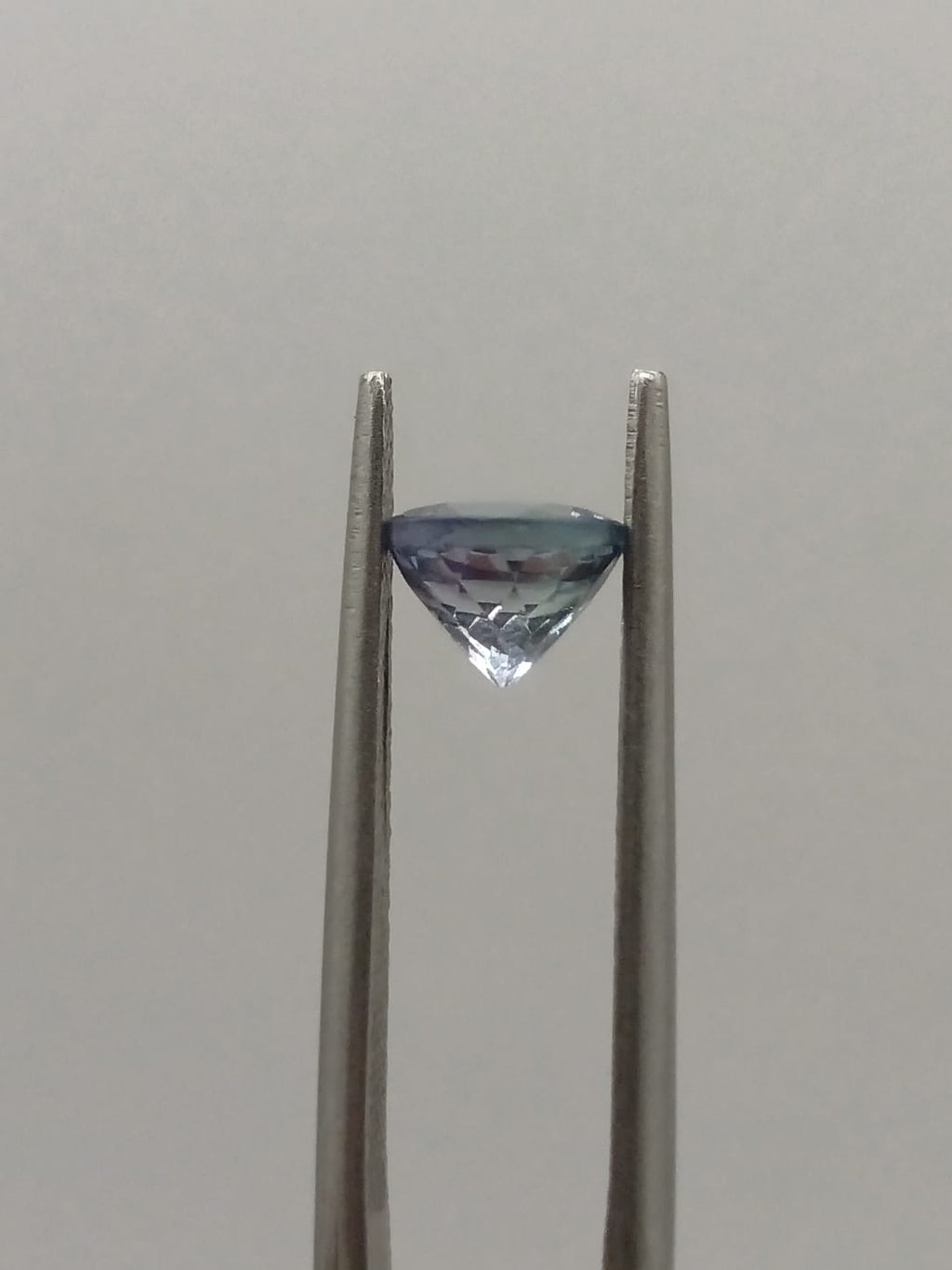 Tanzanita circular de 1.08ct