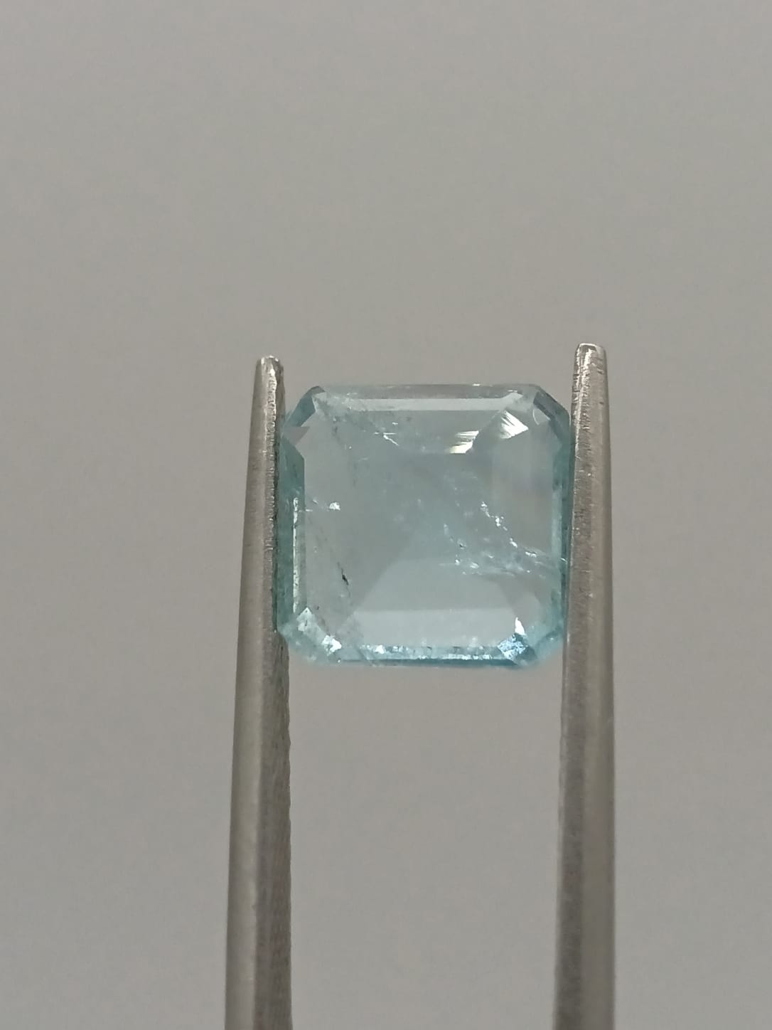 Aguamarina cuadrada de 2.76ct