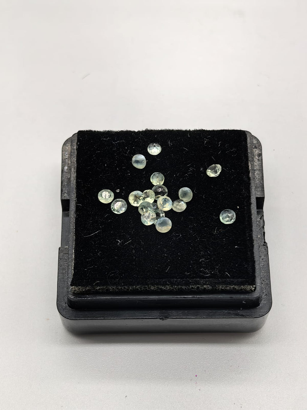 Alexandrita circular, lote de 0.78ct