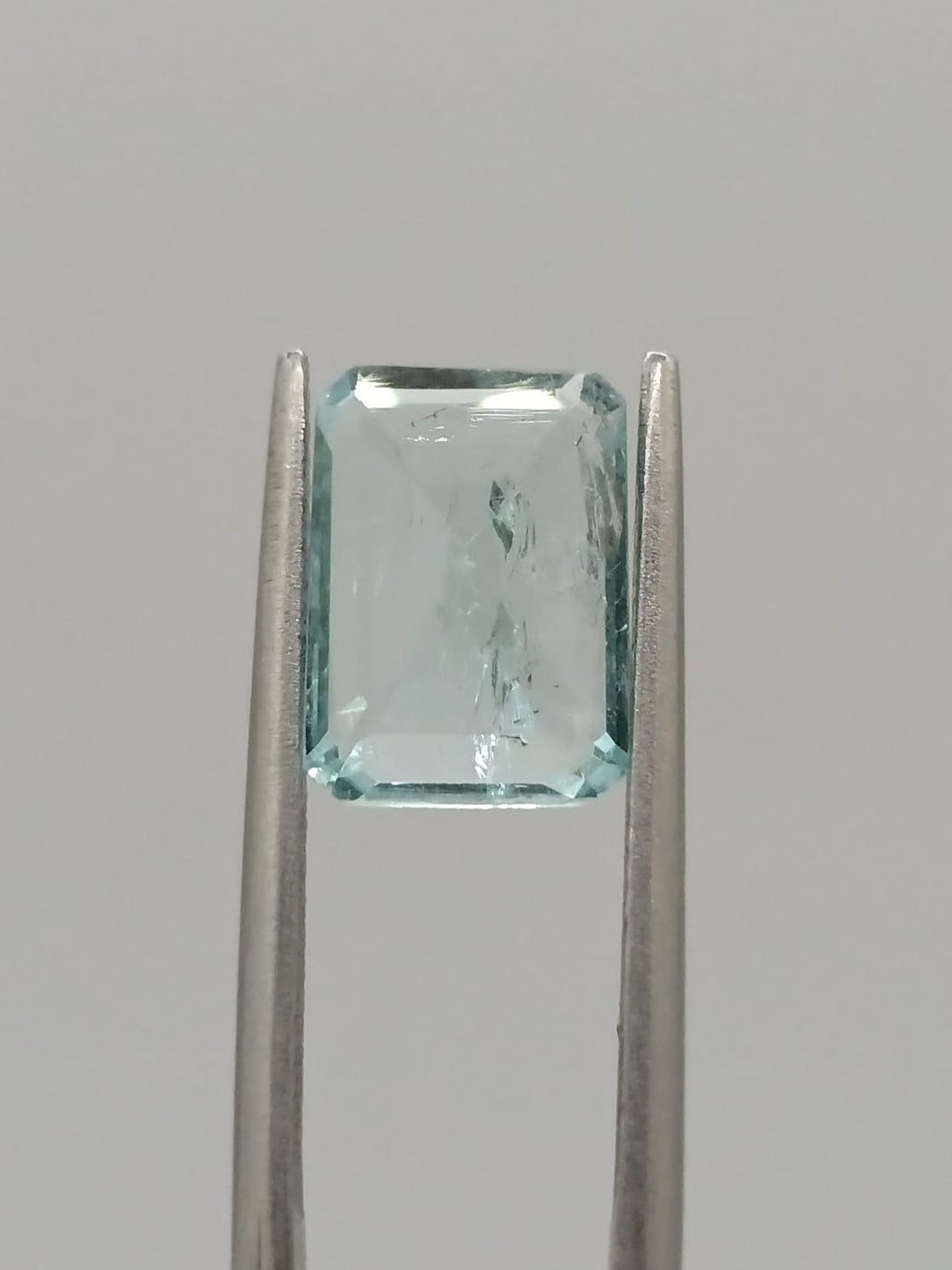Aguamarina rectangular de 3.07ct
