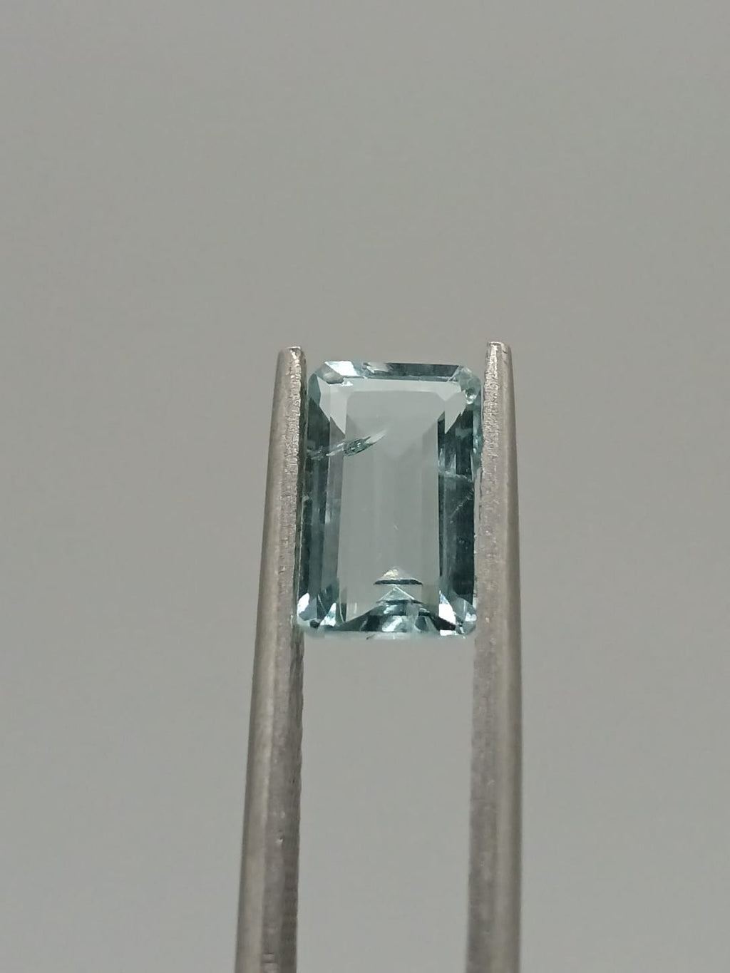 Aguamarina rectangular de 1.62ct