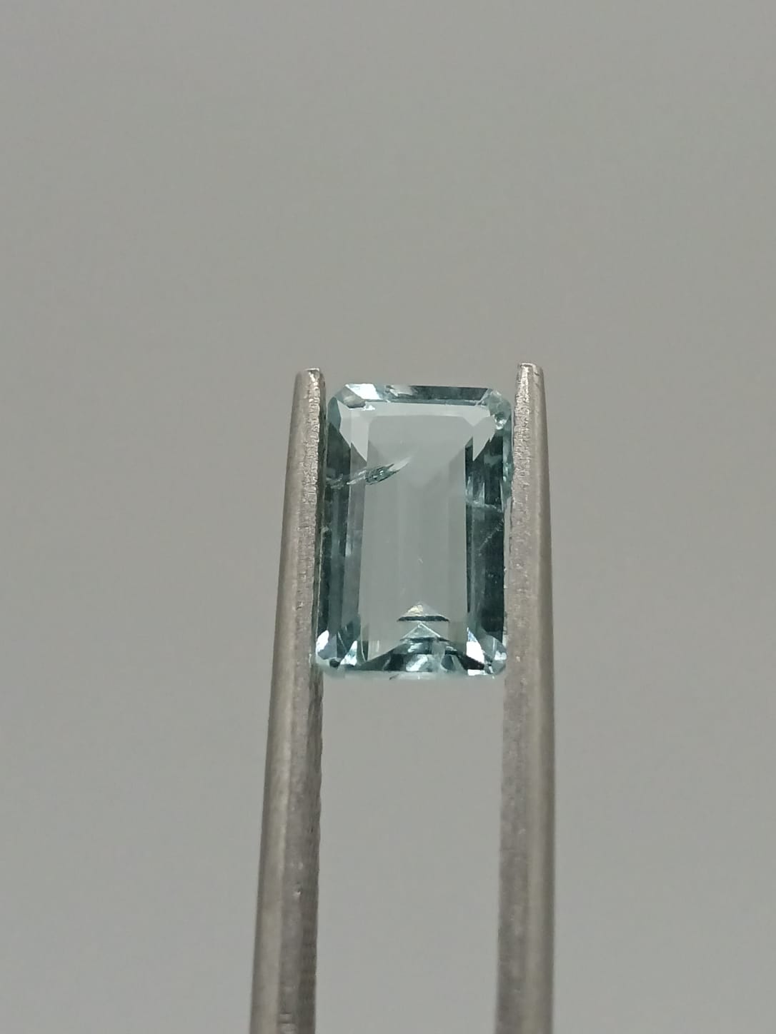 Aguamarina rectangular de 1.62ct