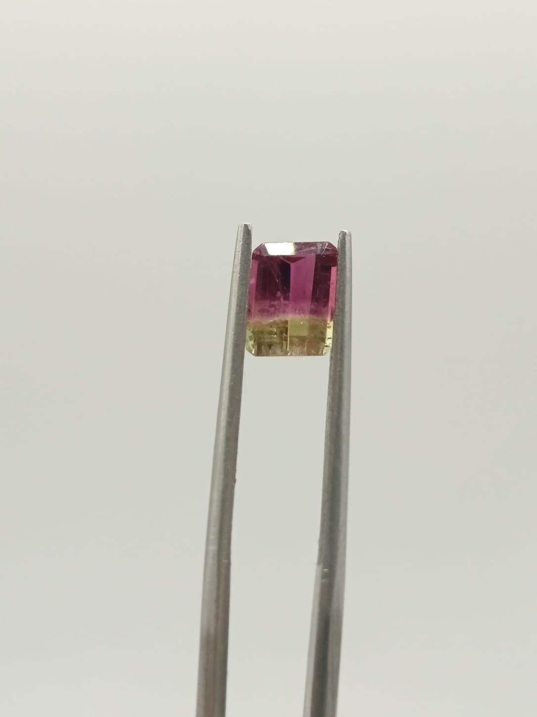 Turmalina sandia rectangular de 1.23ct