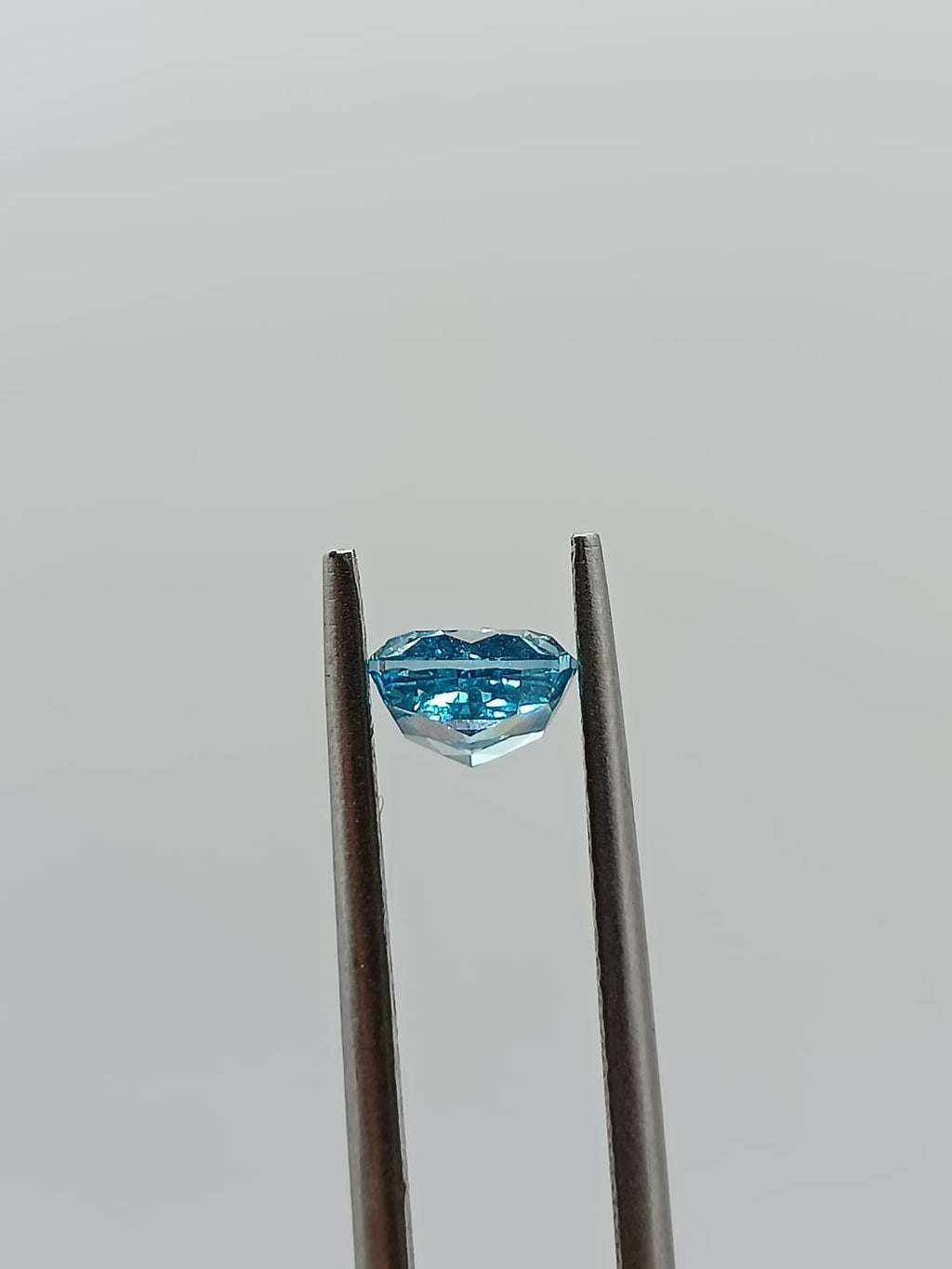 Diamante lab azul de 1.01ct