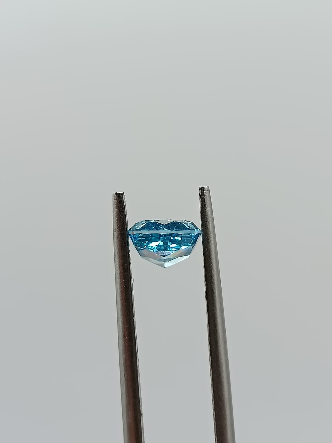 Diamante lab azul de 1.01ct