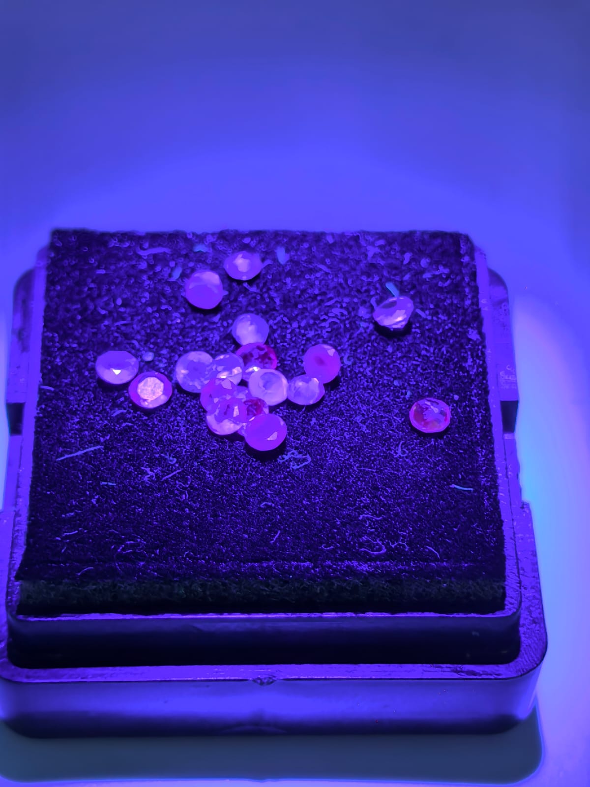 Alexandrita circular, lote de 0.78ct