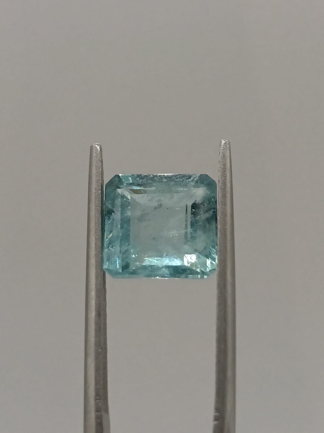 Aguamarina cuadrada de 2.69ct