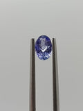 Tanzanita ovalada de 0.54ct