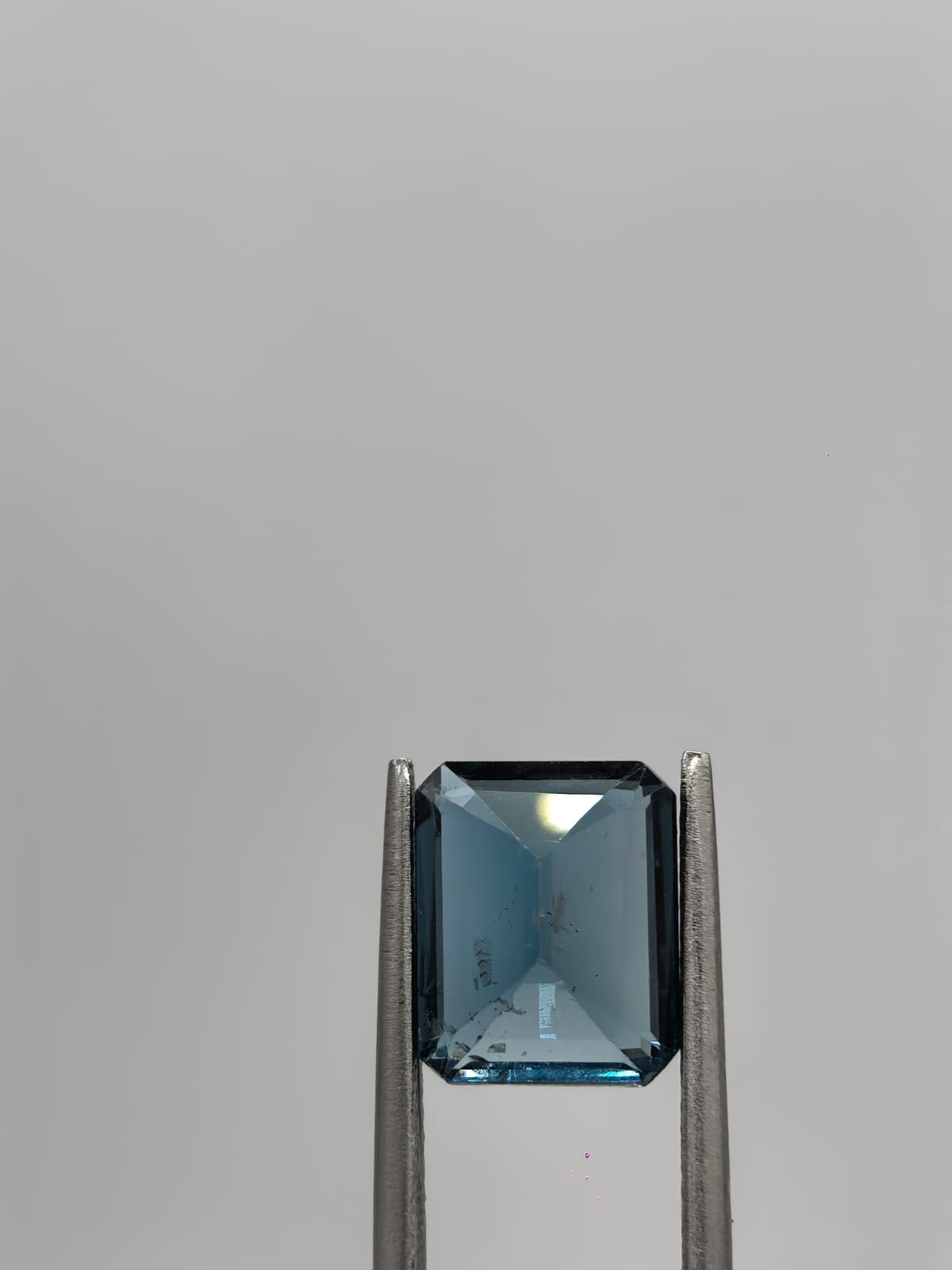 Topacio London blue rectangular de 3.71ct