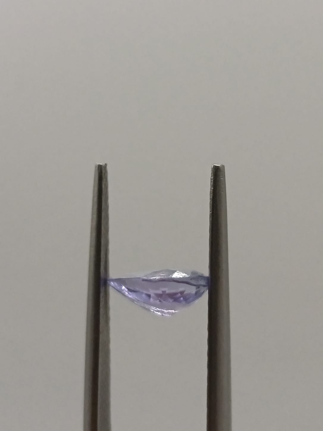Tanzanita forma de gota de 0.89ct