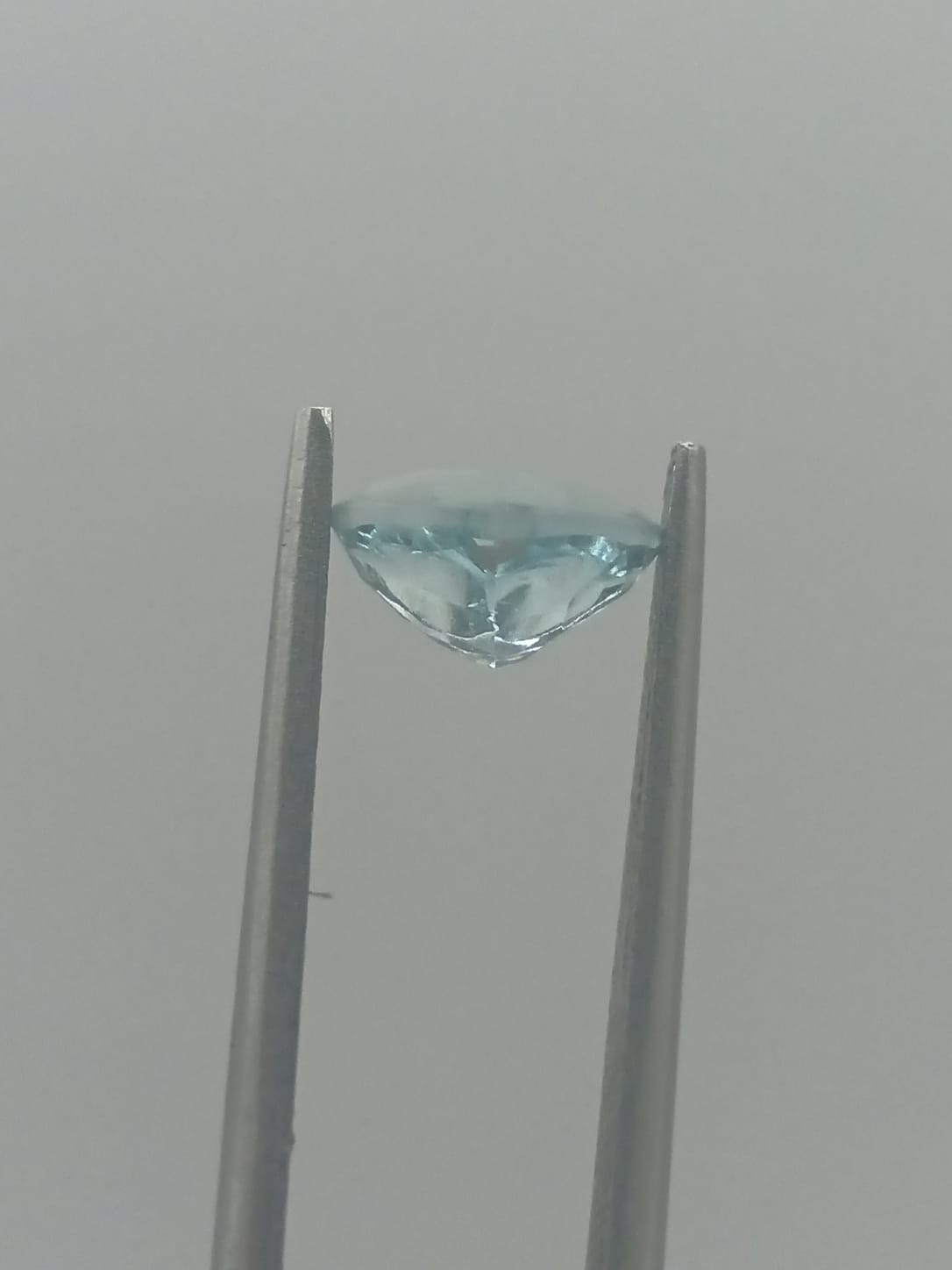 Aguamarina forma de corazón de 1.09ct