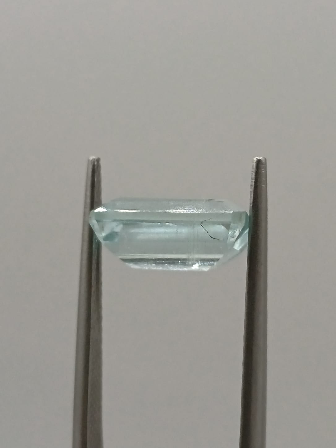 Aguamarina rectangular de 3.03ct