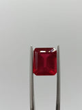 Rubí rectangular de 7.51ct
