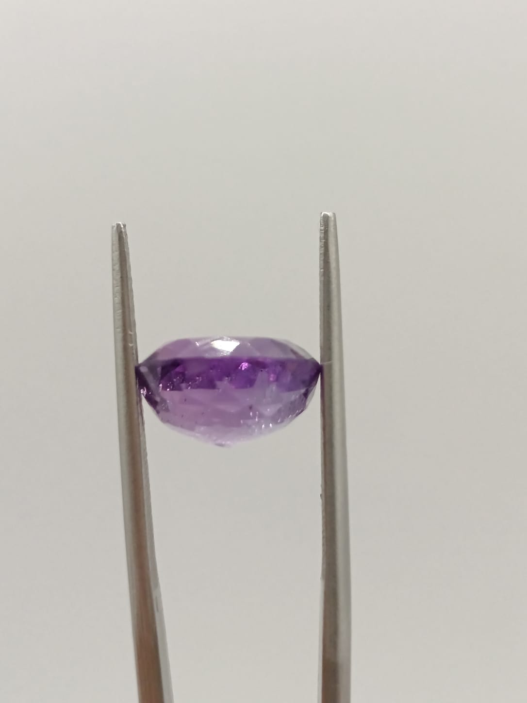 Amatista circular de 4.36ct