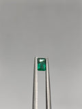Esmeralda colombiana rectangular de 0.24ct