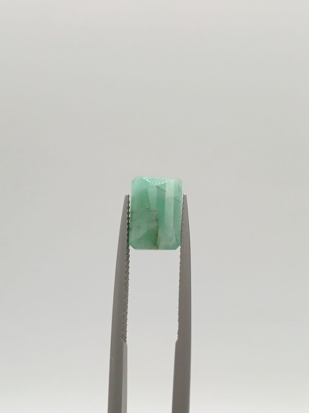 Esmeralda brasileña rectangular de 2.86ct