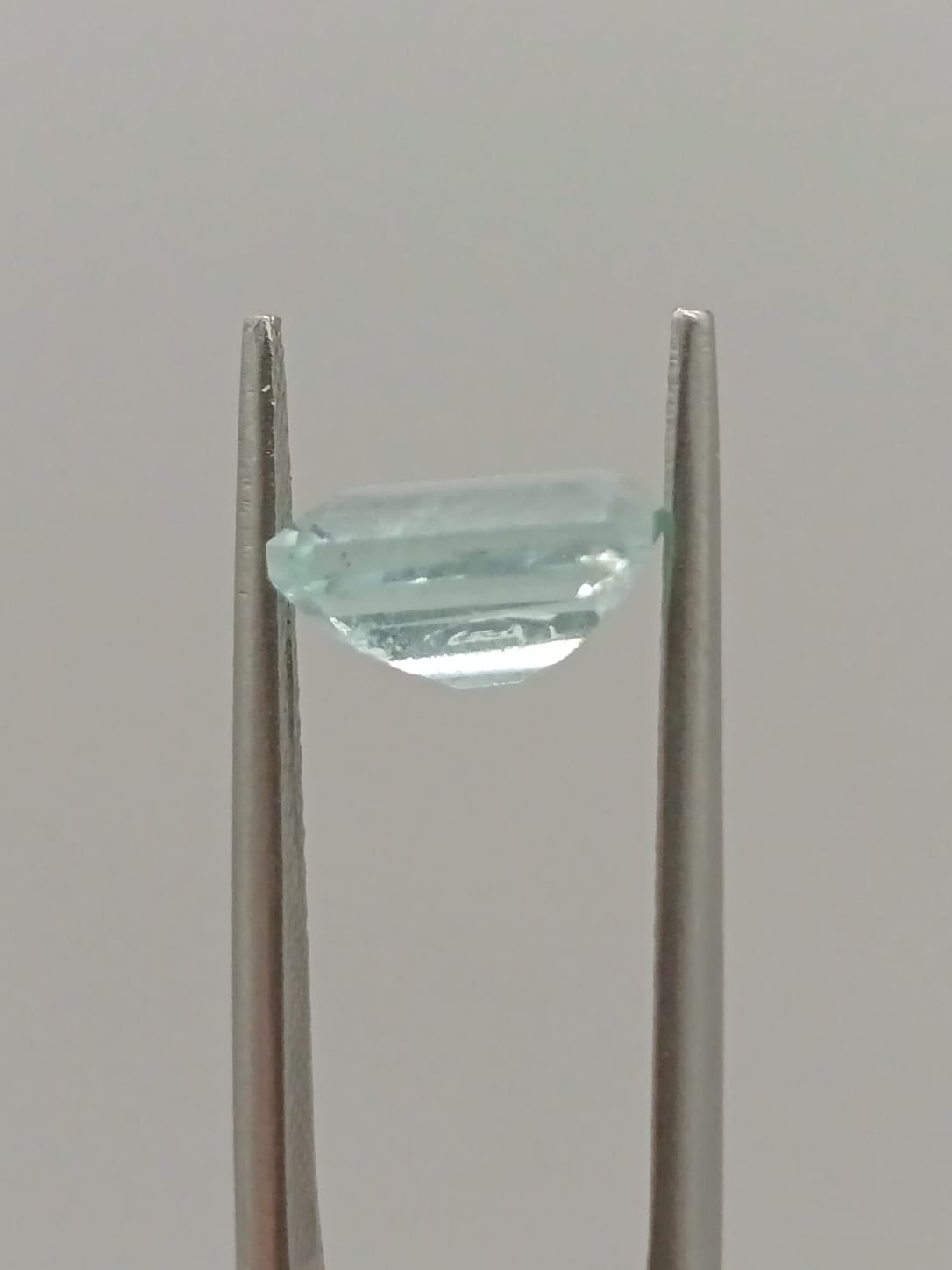 Aguamarina rectangular de 1.64ct