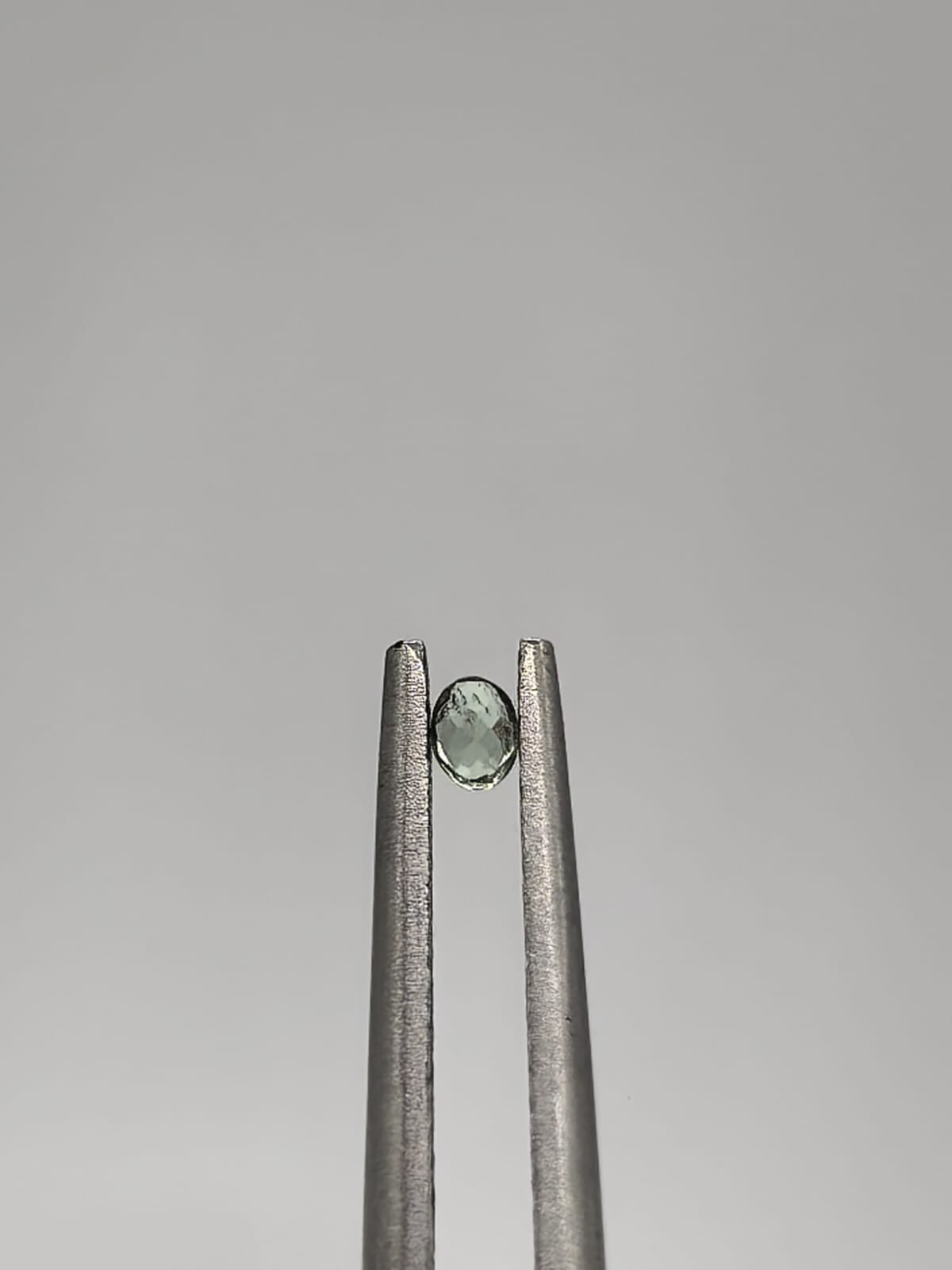 Alexandrita oval, lote de 0.40ct