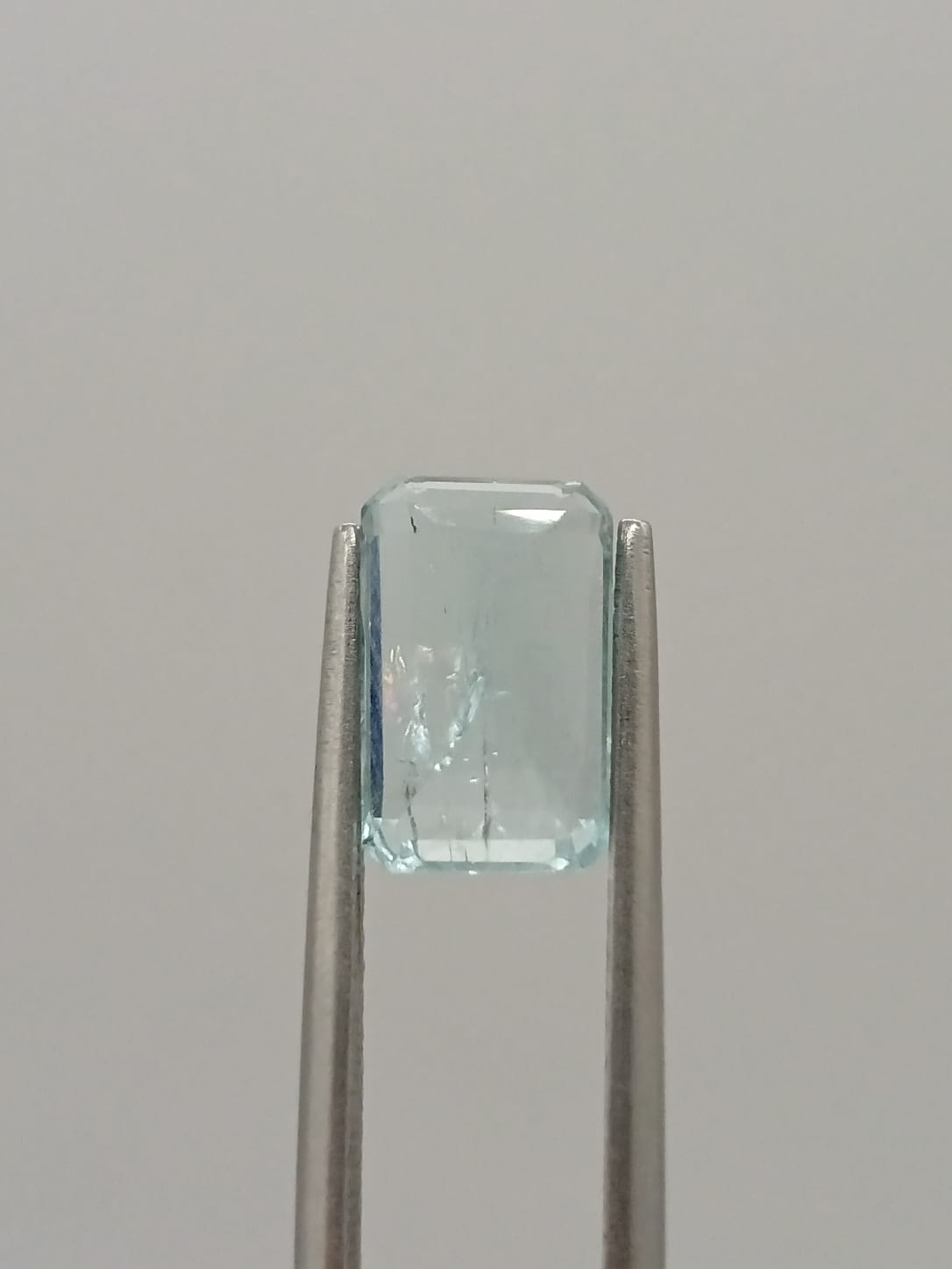Aguamarina rectangular de 2.85ct