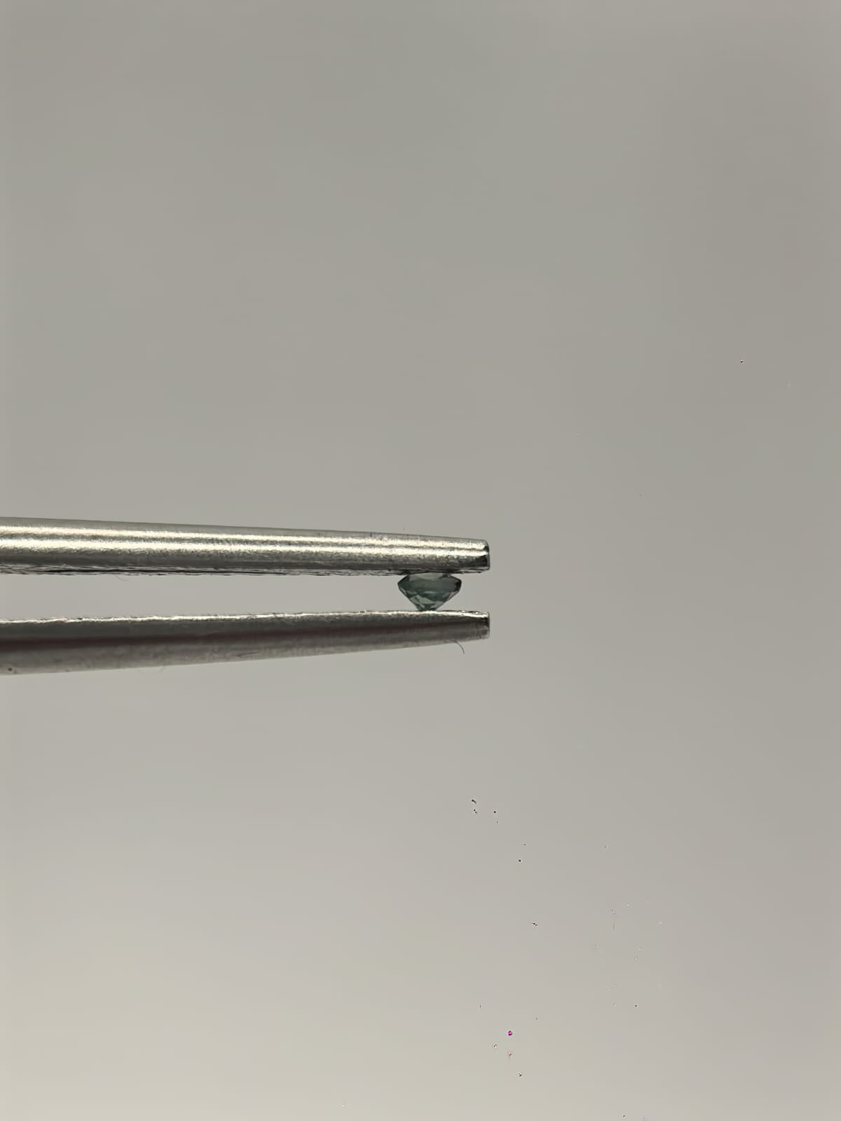 Alexandrita circular, lote de 0.45ct