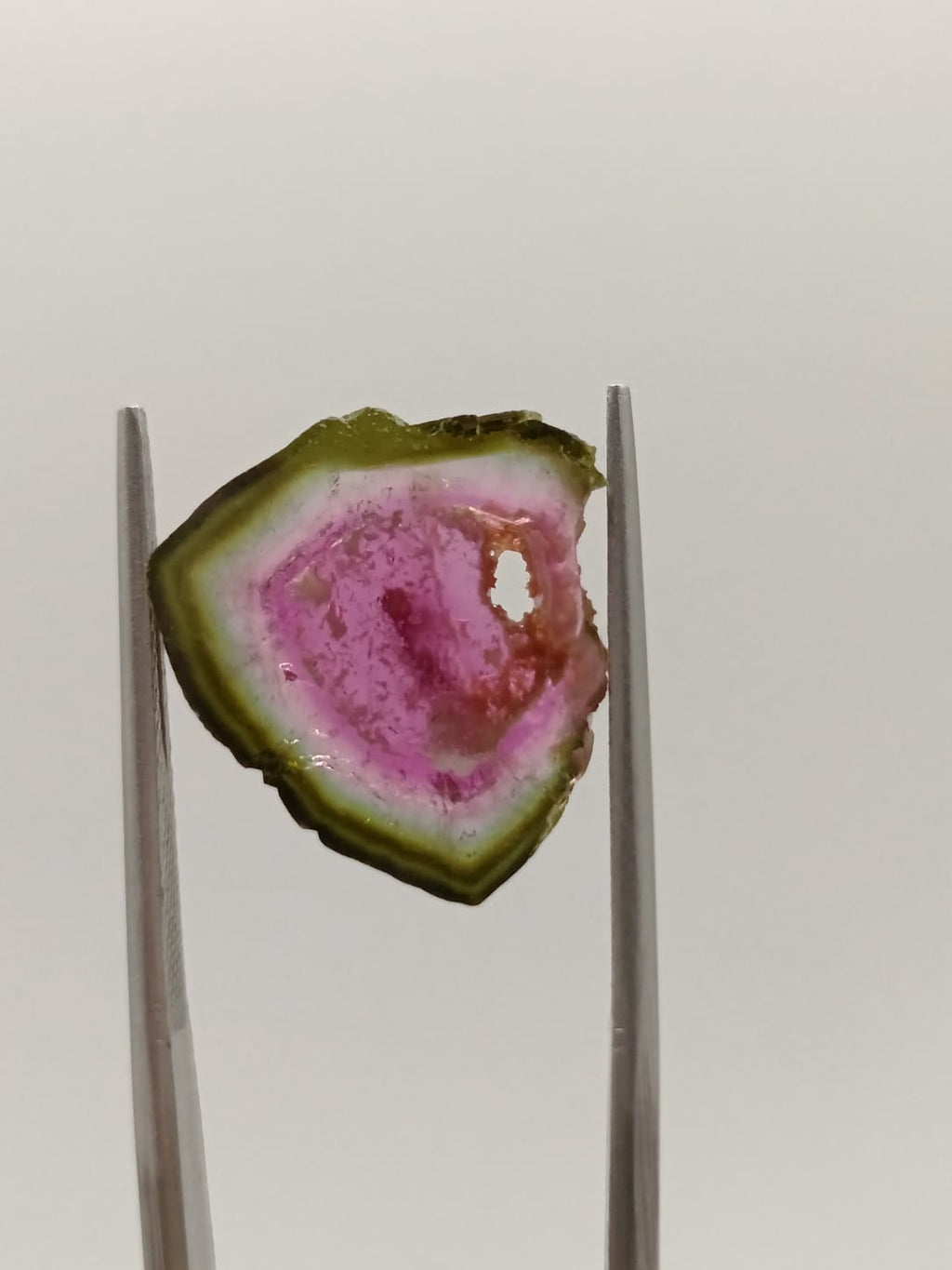 Turmalina sandia corte fancy de 9.72ct