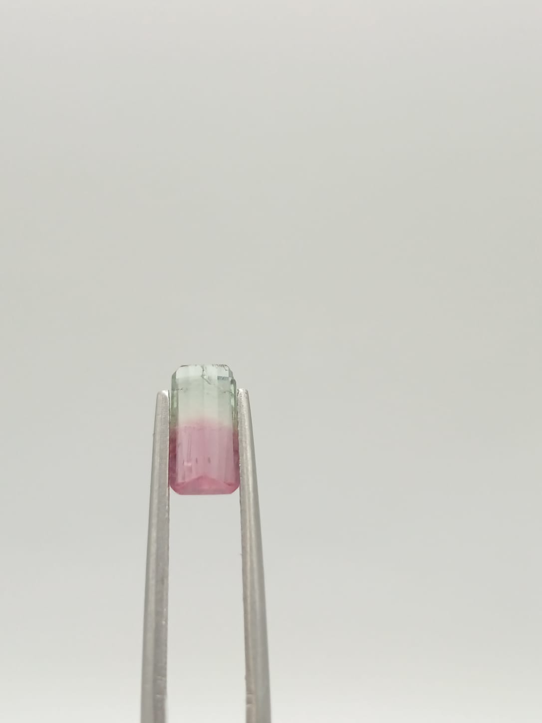 Turmalina sandia rectangular de 1.17ct