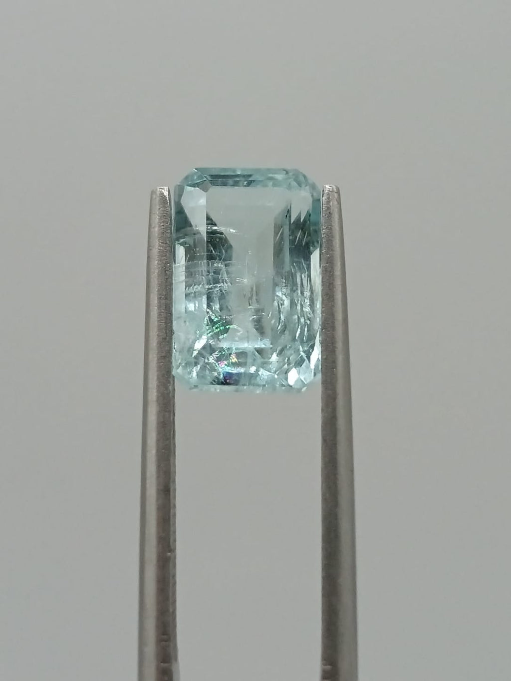 Aguamarina rectangular de 2.85ct