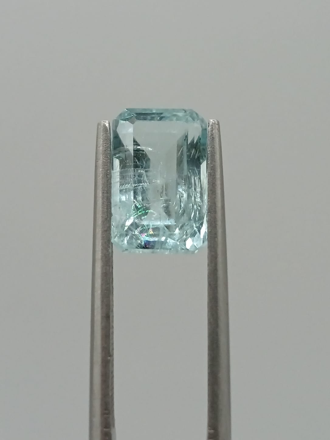 Aguamarina rectangular de 2.85ct