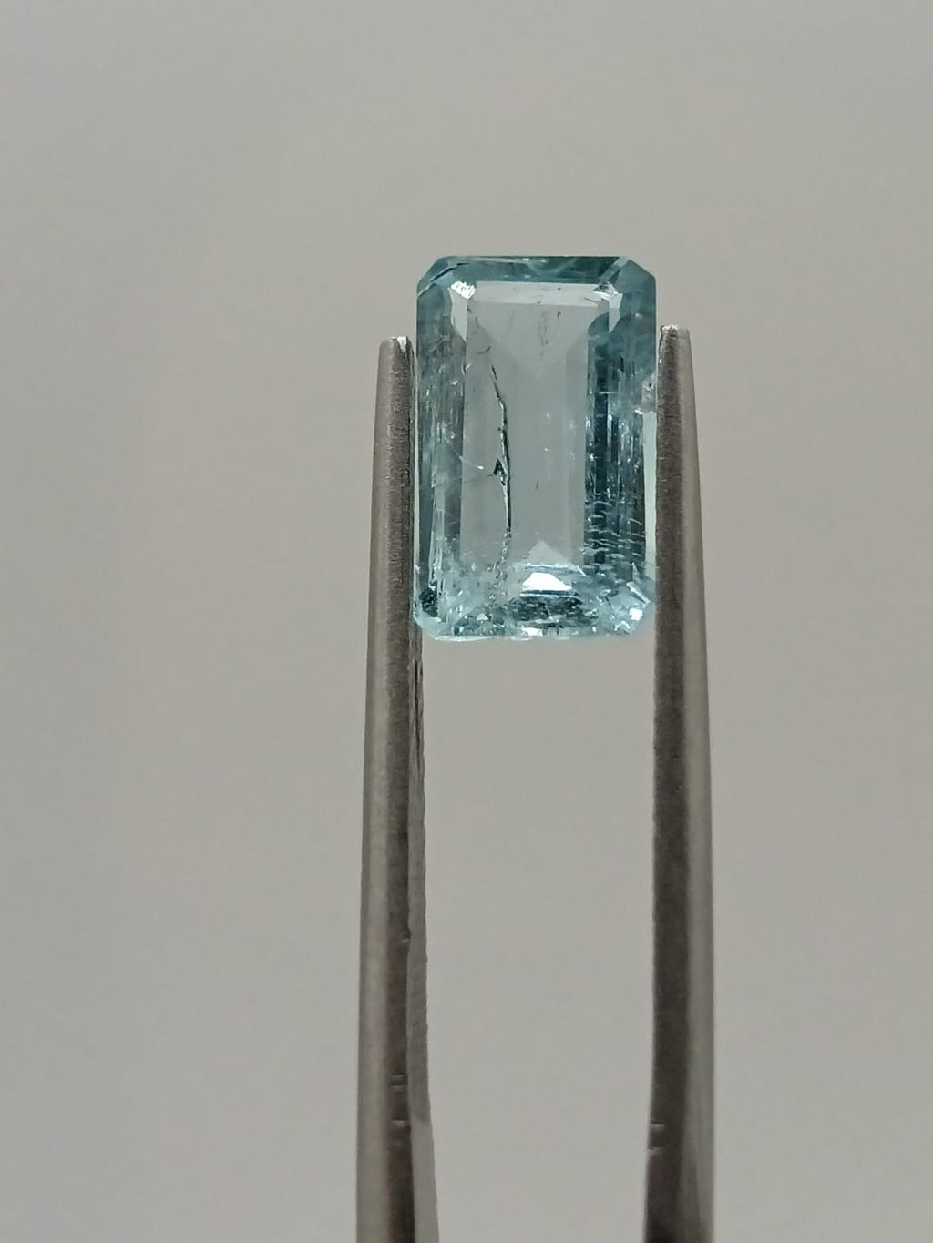 Aguamarina rectangular de 2.17ct
