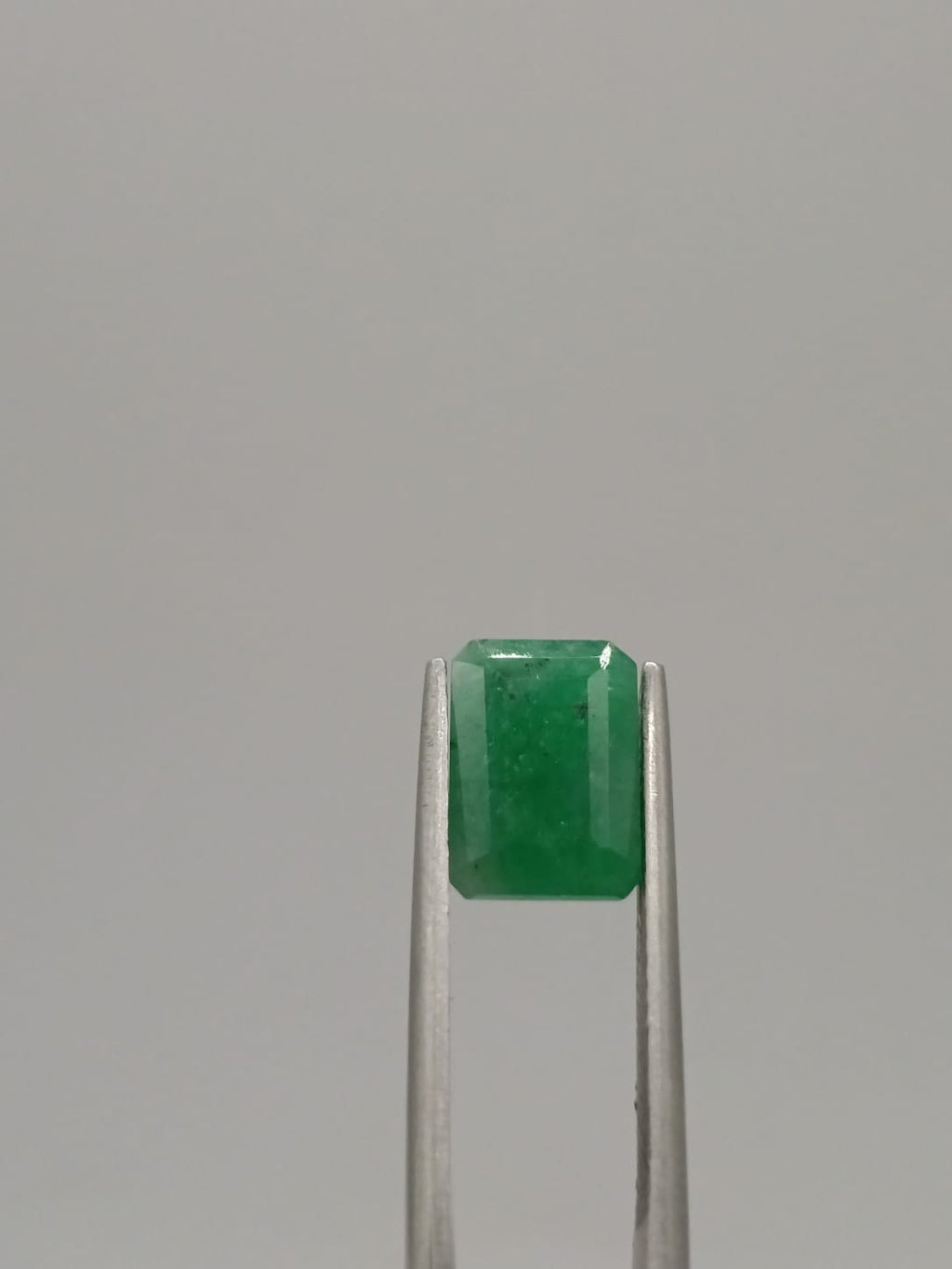 Esmeralda brasileña rectangular de 3.13ct