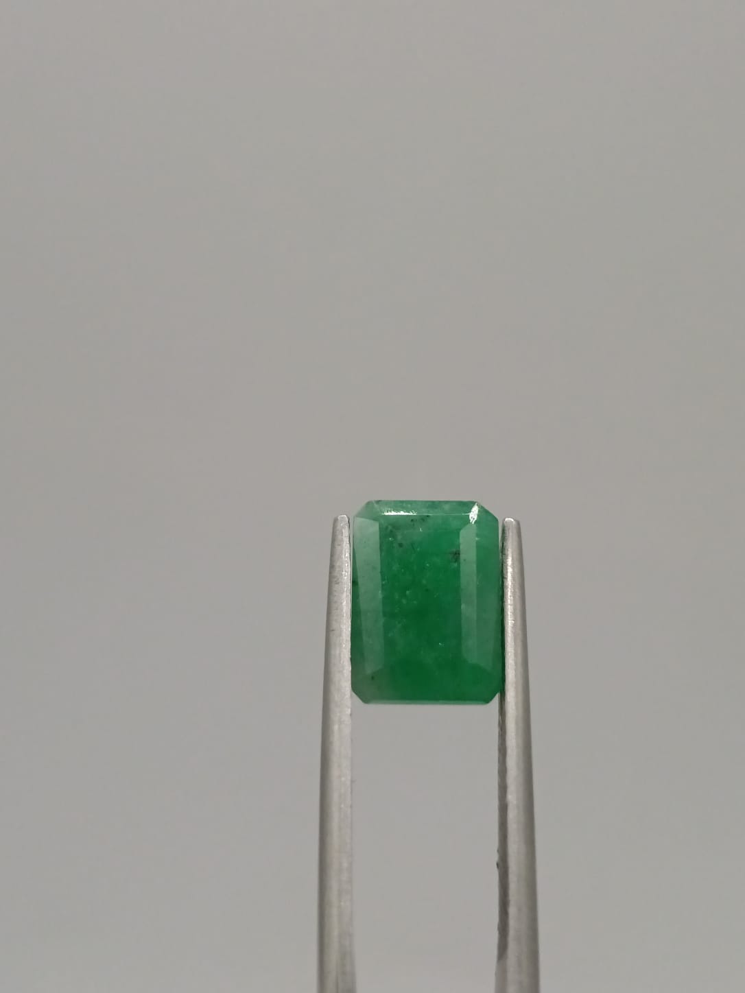 Esmeralda brasileña rectangular de 3.13ct