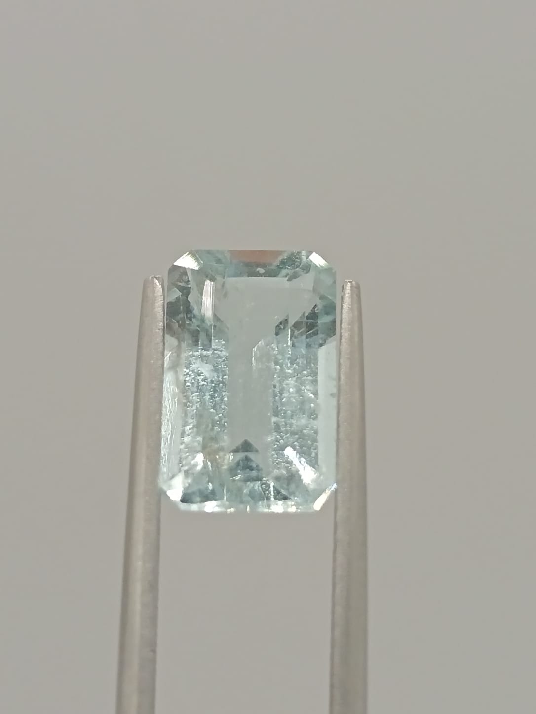 Aguamarina rectangular de 3.43ct