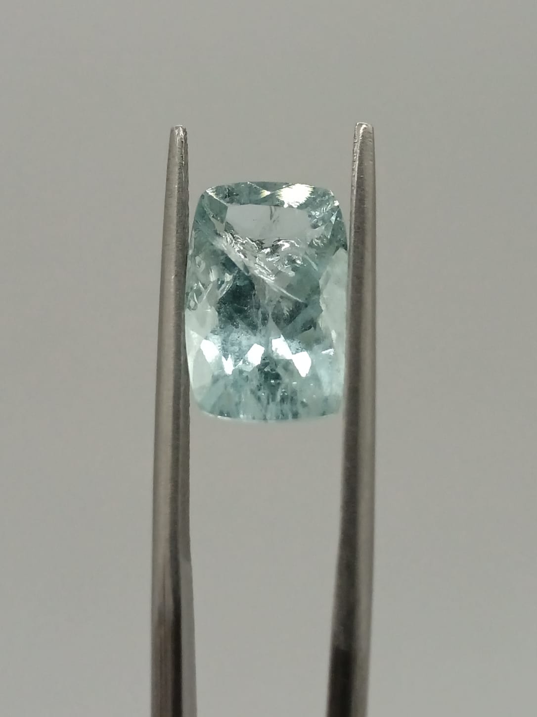 Aguamarina rectangular de 3.52ct