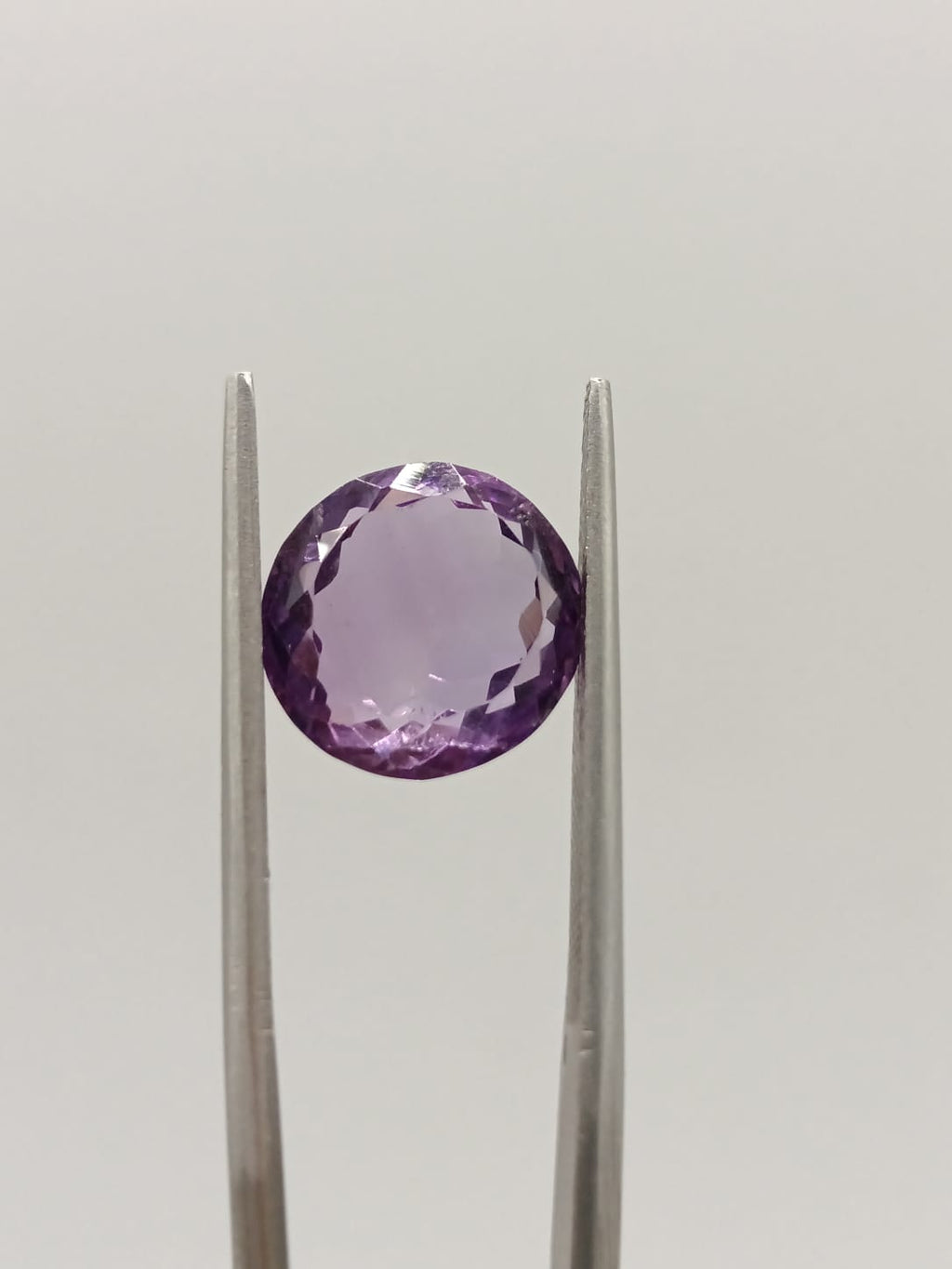 Amatista circular de 4.36ct