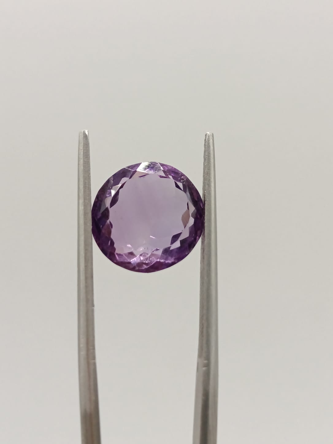 Amatista circular de 4.36ct