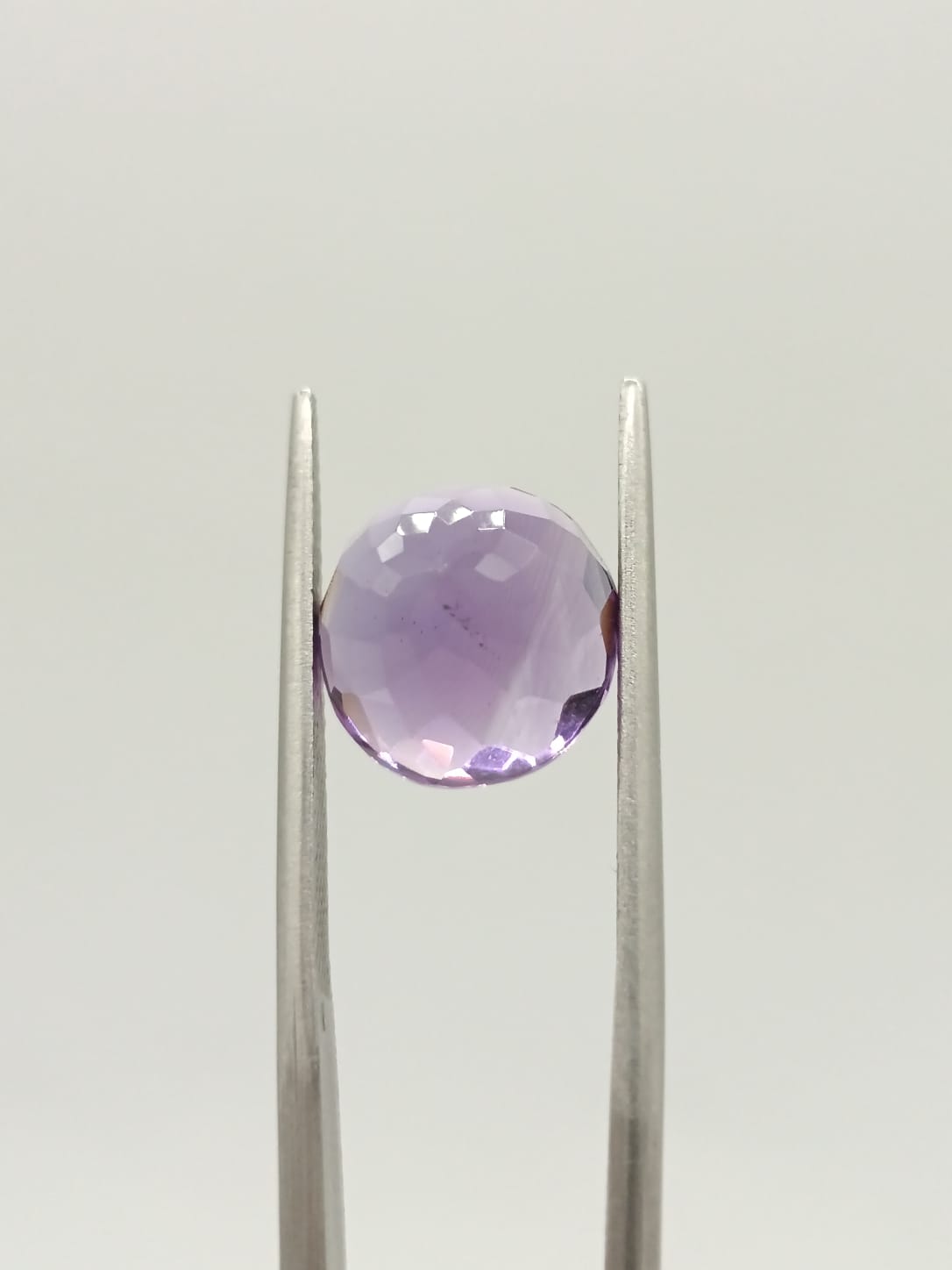Amatista circular de 5.09ct
