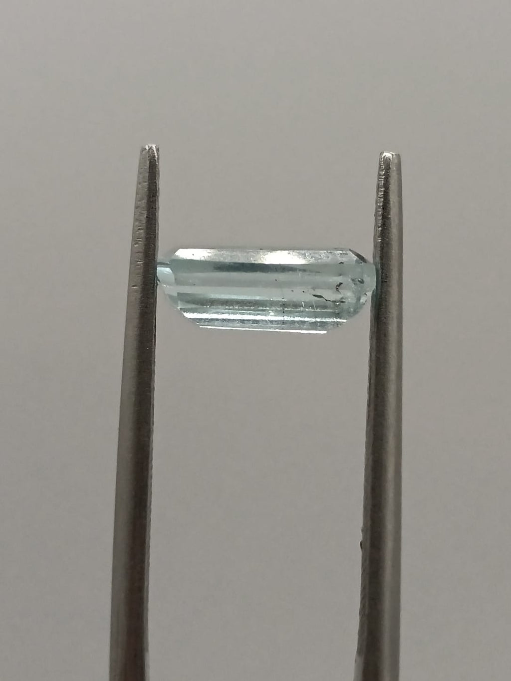 Aguamarina rectangular de 1.08ct