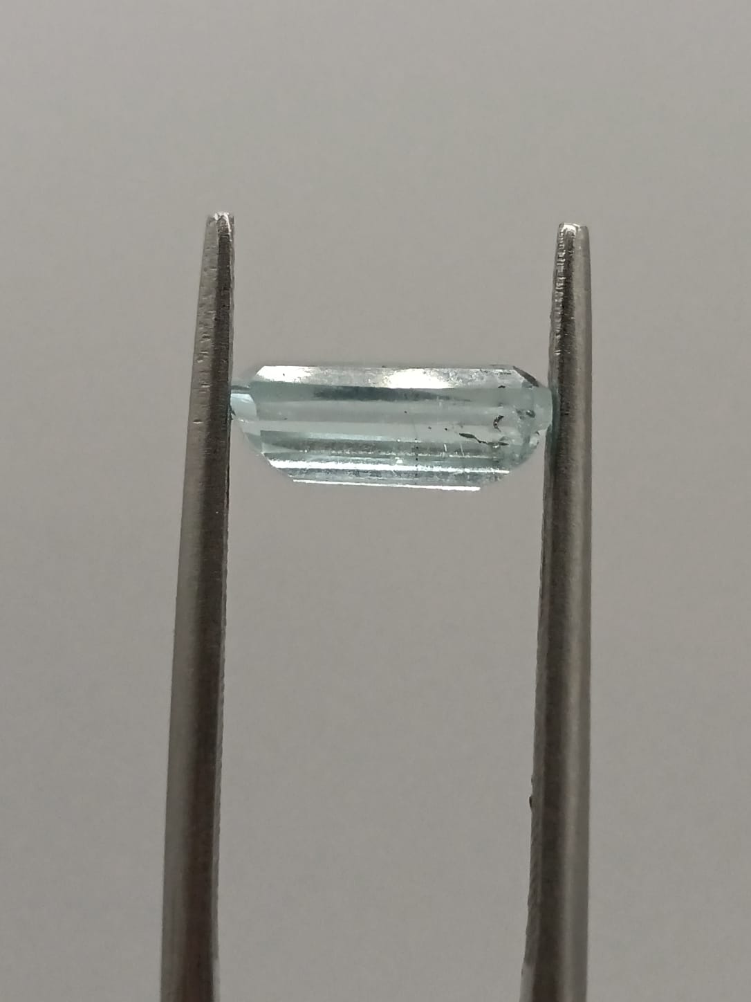 Aguamarina rectangular de 1.08ct