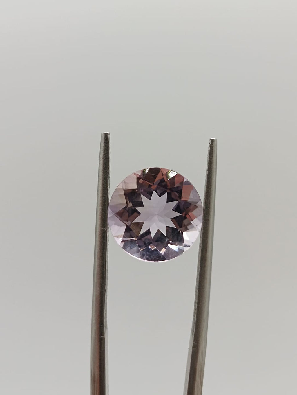 Amatista circular de 3.21ct