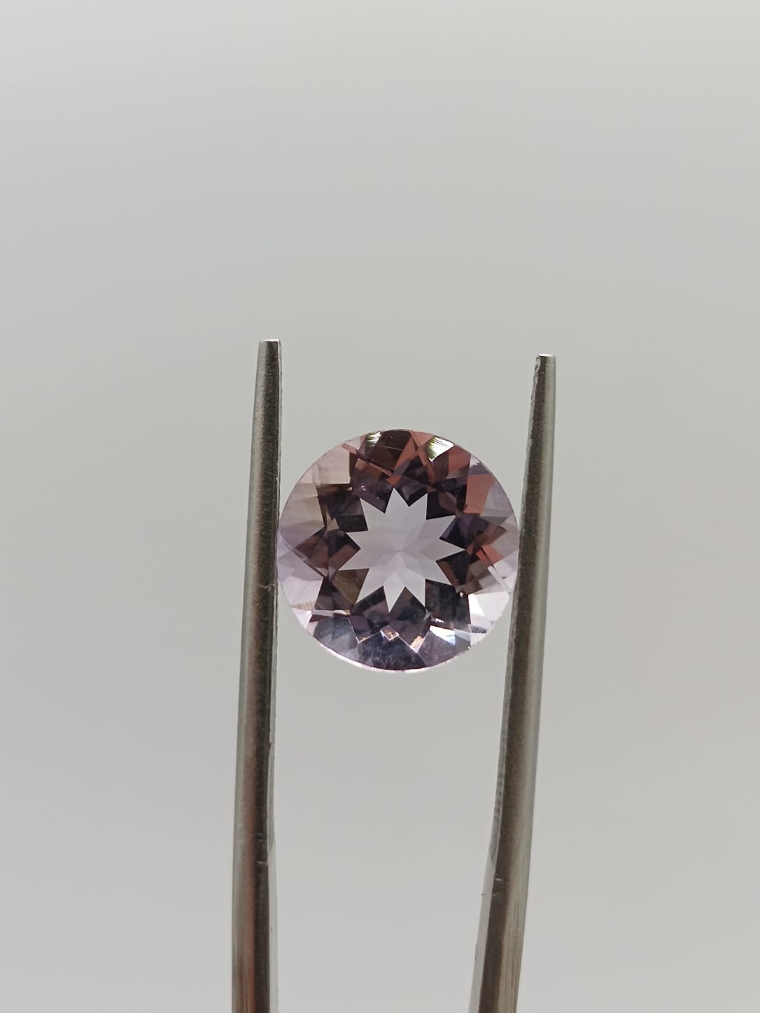 Amatista circular de 3.21ct