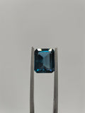 Topacio London blue rectangular de 3.71ct