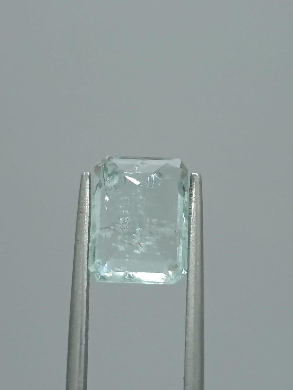 Aguamarina rectangular de 3.21ct