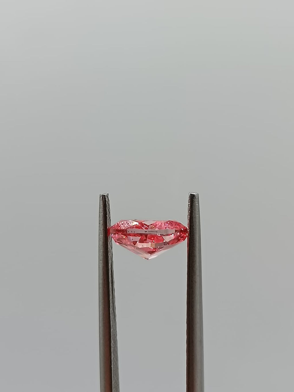 Diamante Lab rosa de 1.08ct