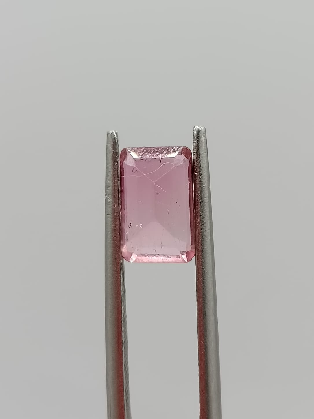 Turmalina rosa rectangular de 1.43ct