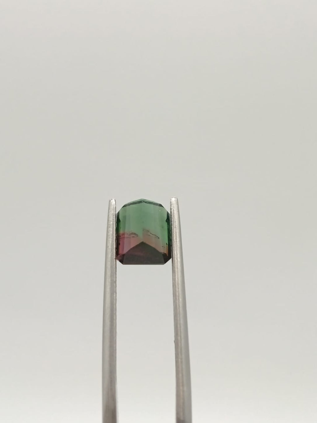 Turmalina sandia rectangular de 1.72ct