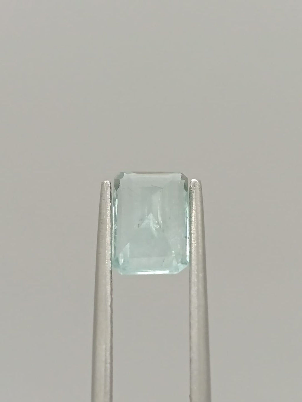 Aguamarina rectangular de 1.64ct