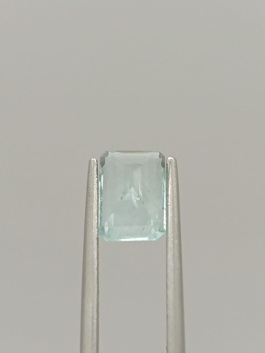 Aguamarina rectangular de 1.64ct
