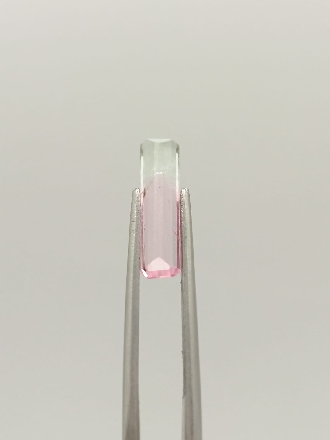 Turmalina sandia rectangular de 1.87ct