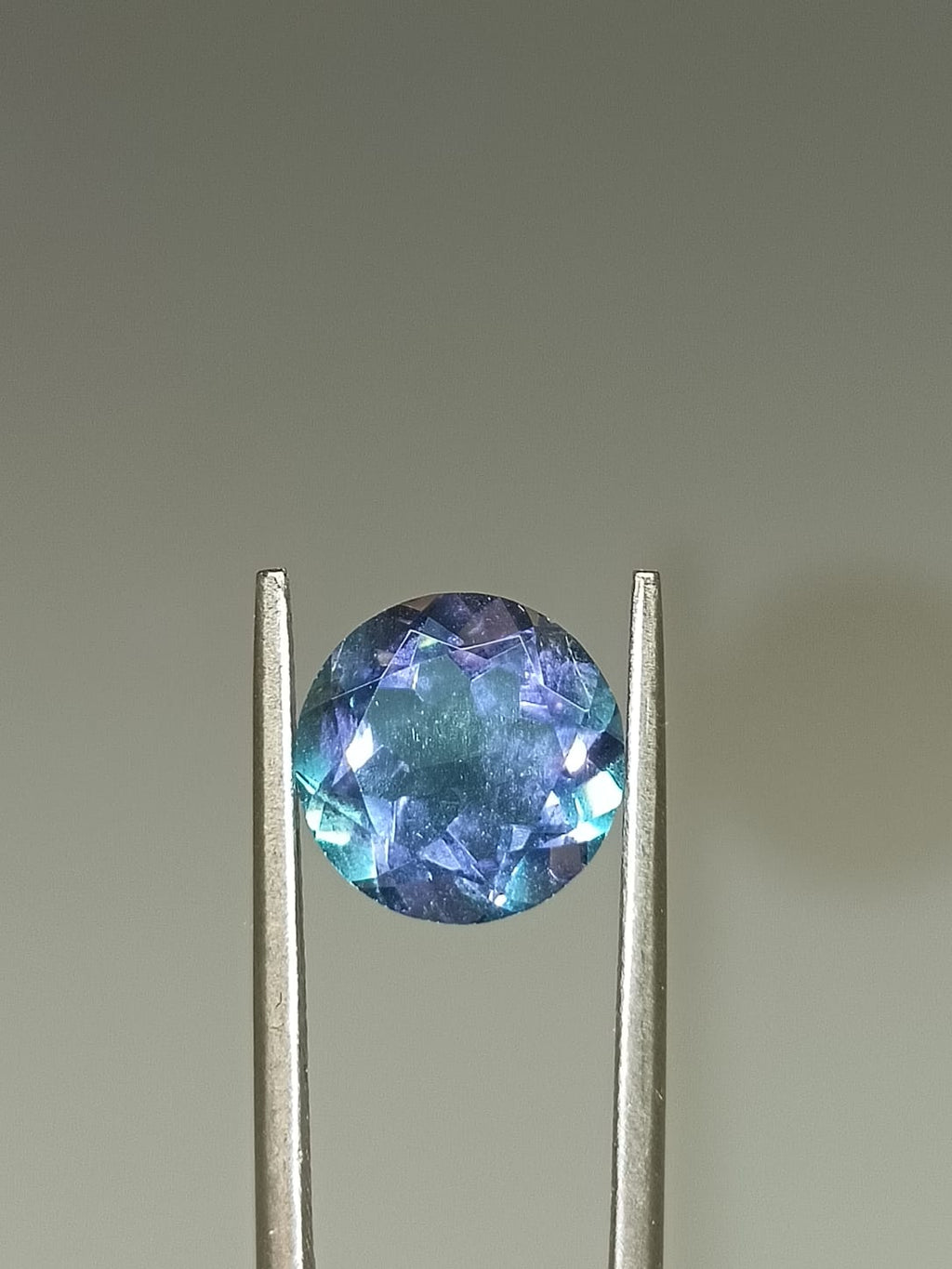 Alexandrita circular de 2.85ct